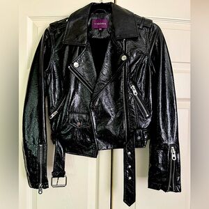 Patent Leather Vigoss Jacket